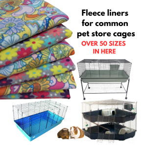 Fleece Cage Liners - assorted